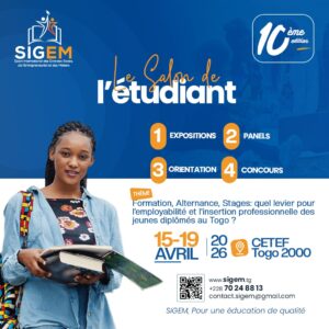 Le SIGEM au CETEF Togo 2000!